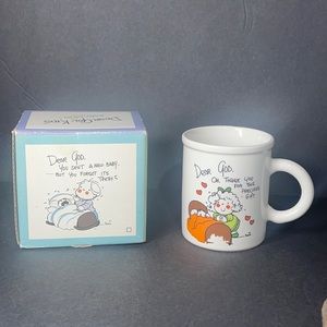 Vintage - "Dear God Kids" by Enesco 1982 Small Mug - New in Box